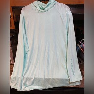 Huk Men's Light Blue Performance Shirt